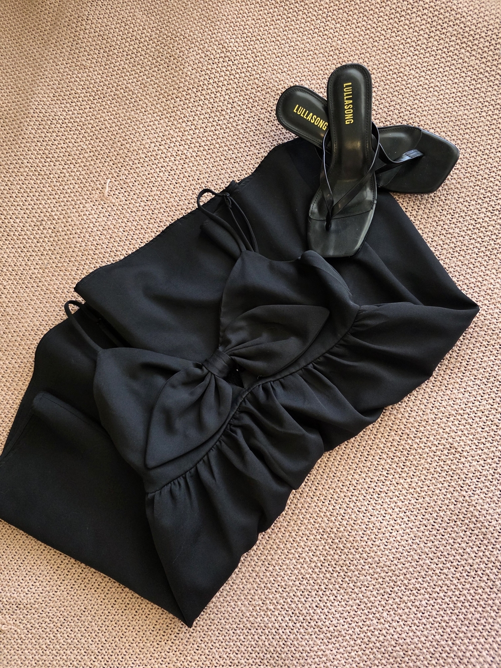 Little Black Dress Bow Detail